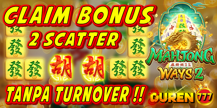 Claim Event 2 Scatter Hitam Mahjong Ways 2